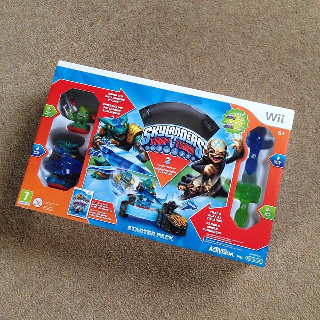Our 10 year old has spent his birthday money – we are about to be invaded by Skylanders Trap Team