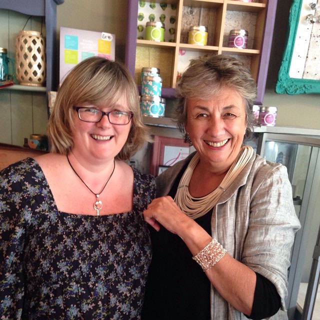 Annie Sloan chose to buy one of my Janmary Designs cuff bracelets in Lisburn today #anniesloan