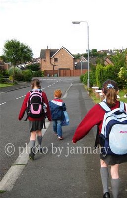 Walking to School – with link to printable game