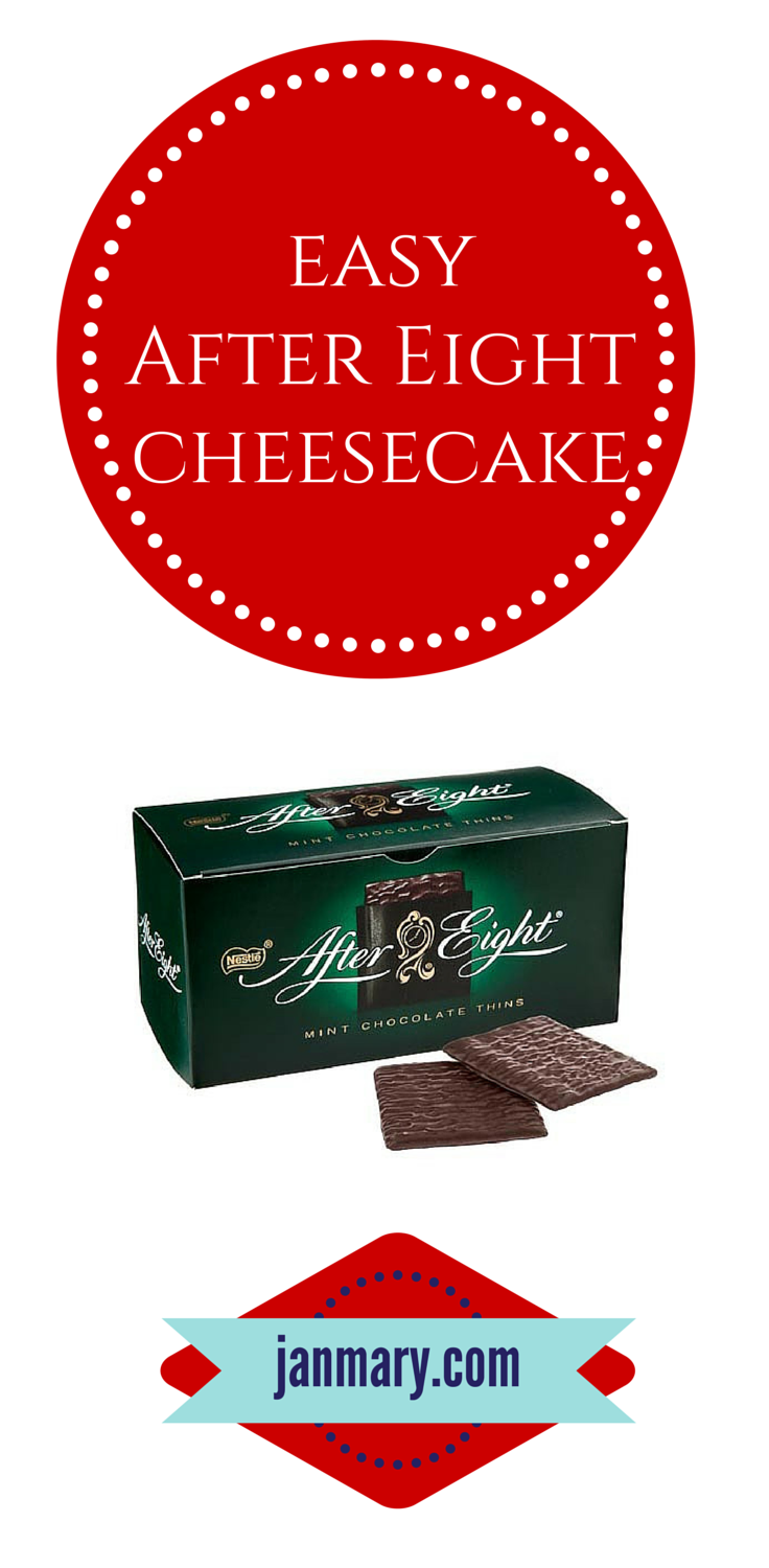 After Eight cheesecake recipe