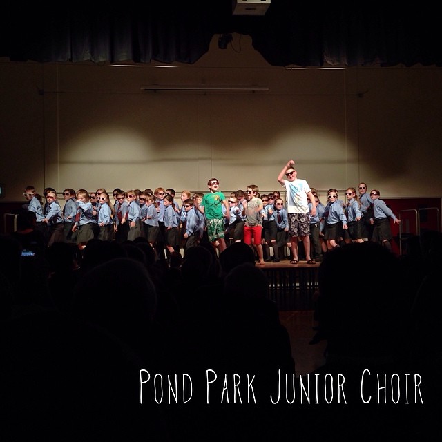 Another great performance by Pond Pk Junior Choir