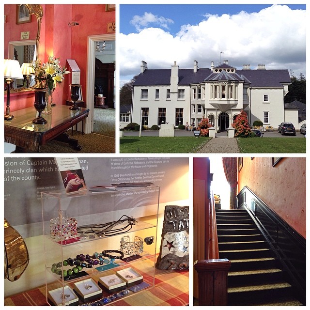 Delivered some Janmary Designs jewellery to Beech Hill House Hotel in Derry today