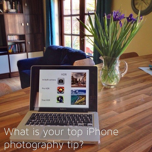 Working on the iPhone photography workshop I am teaching this weekend in Lisburn. What is your top iPhone photography tip?