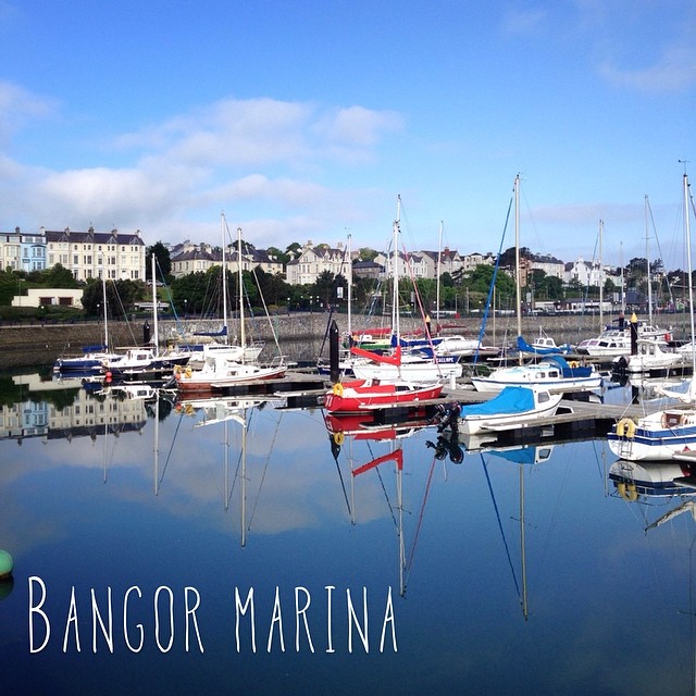Beautiful morning at Bangor Marina