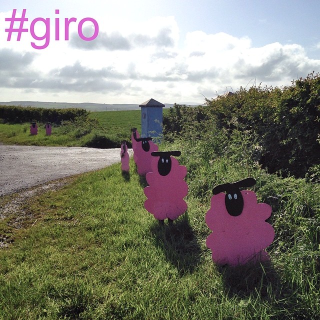 Ready for the #giro #girostart2014 (apologies for overload of pink today …. more to follow)