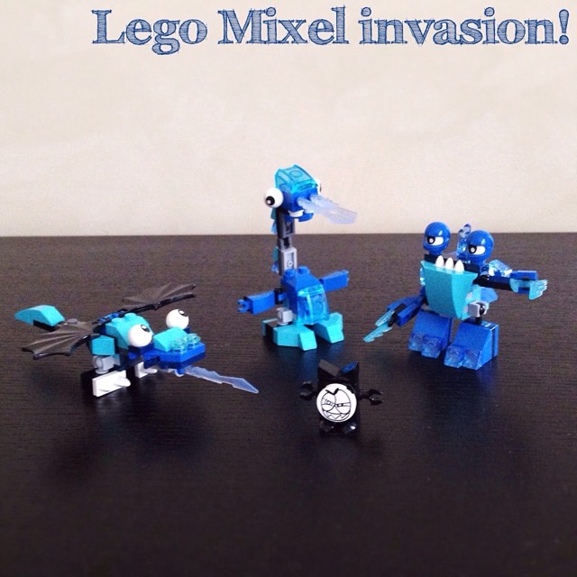 Lego mixels have invaded! My iPhone photo for today