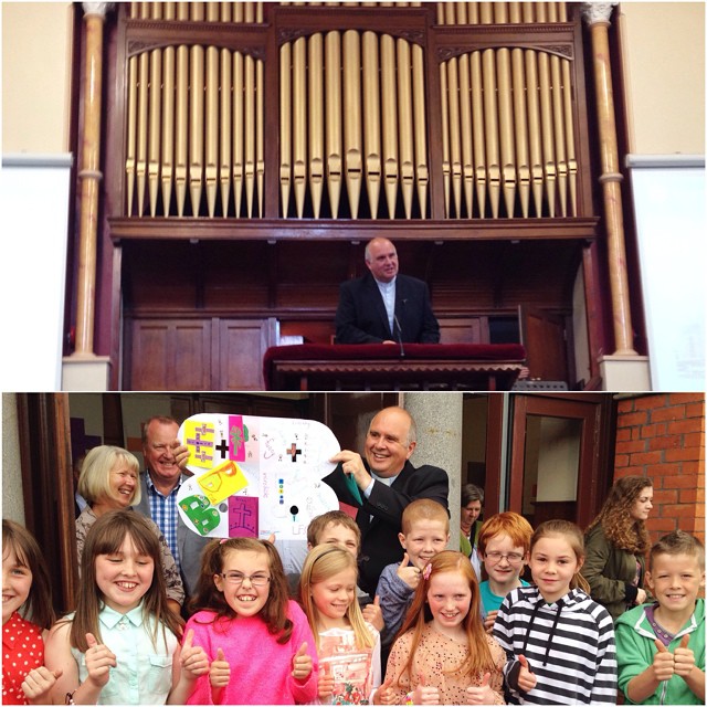 Brian's last morning service at Seymour St – we are all going to miss him