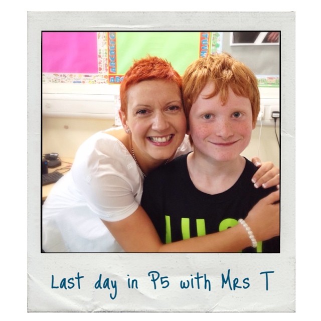 Last day in P5 with Mrs T