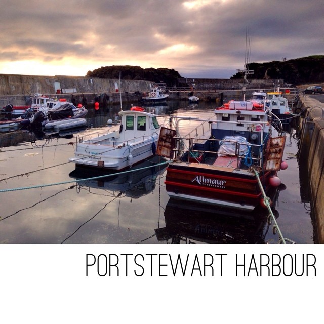 Portstewart Harbour – my iPhone photo for today