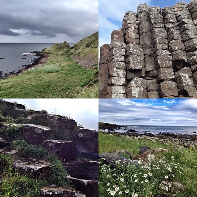 More from today at the Giants Causeway