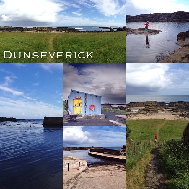 Explored Dunseverick this morning