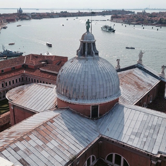 View from the bell tower of San Giorgio Maggiore, Venice