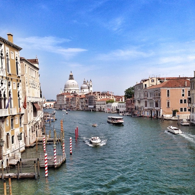 View from Academia Bridge, Venice (sorry for Venice overload ….. there will be more!)