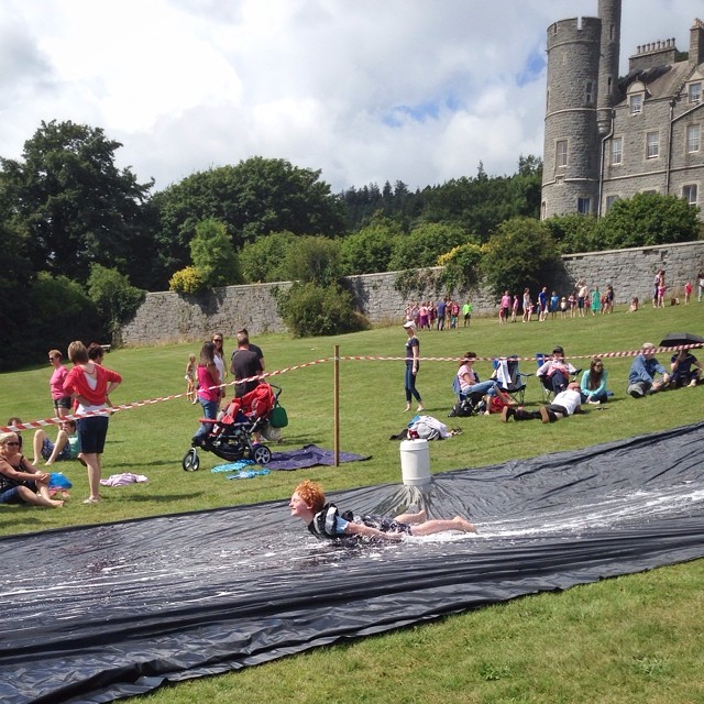 The madness of the waterside at Castlewellan Holiday Week #chw14