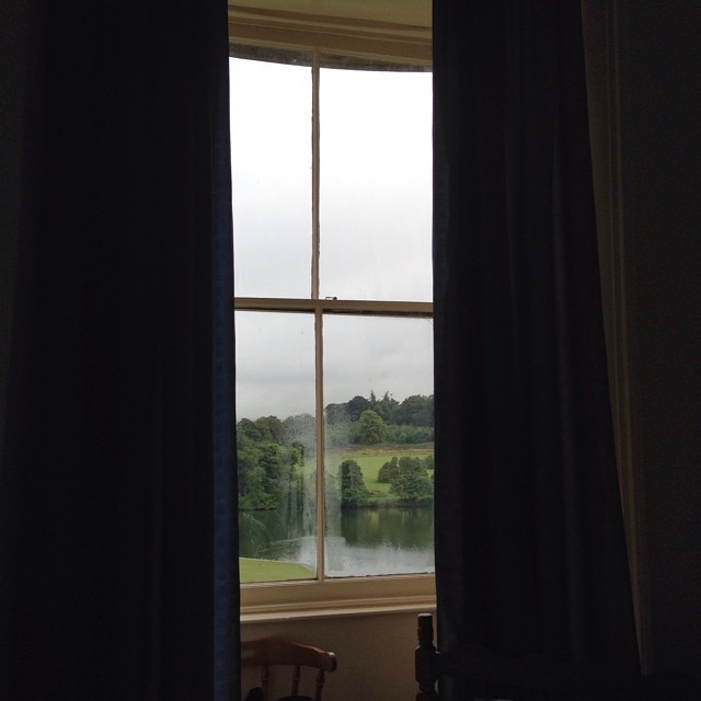 Room with a view at Castlewellan Castle