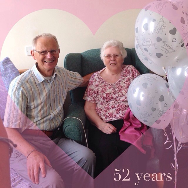Happy 52nd Wedding Anniversary Mum and Dad