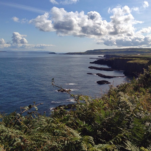 Stunning walk from Dunseverick towards Giants Causeway this morning