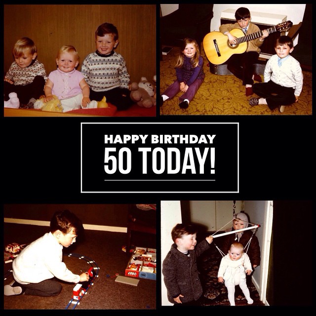 My big brother Dave is 50 today! Happy Birthday