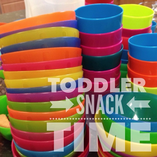Snack time at Toddler Group at Seymour St Methodist Lisburn