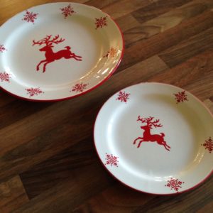 Christmas plates - more on janmary.com