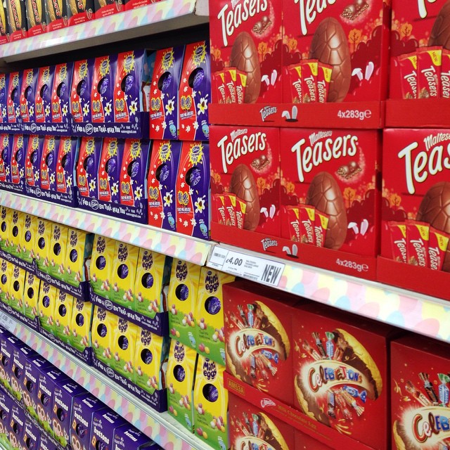 Full aisles of Easter Eggs in January – too soon? Agree or disagree?