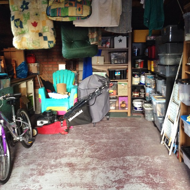 Day 2 of another Project 365 – a decluttered garage
