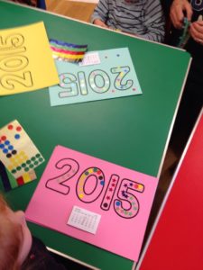 Easy toddler calendar craft for New Year | preschool | toddler