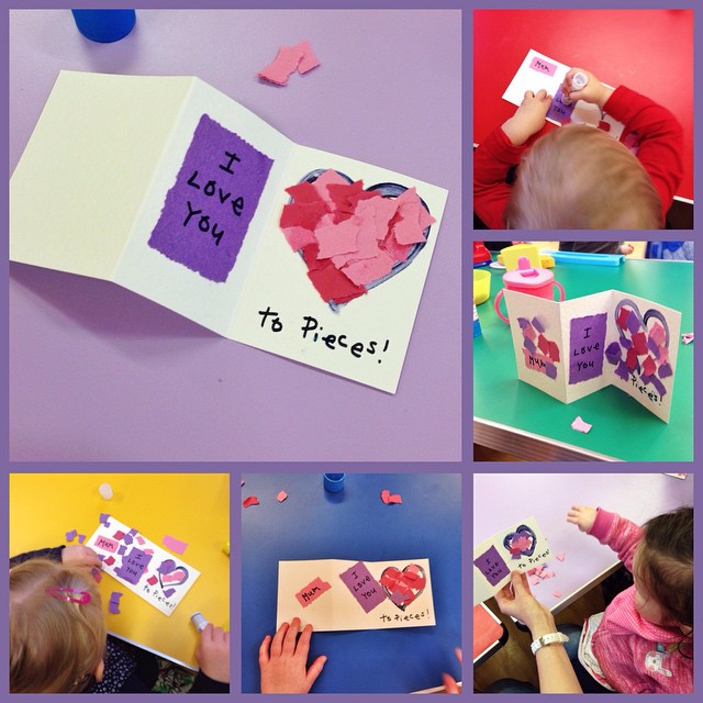 Lovely Valentine’s Day craft at Seymour St Toddlers today