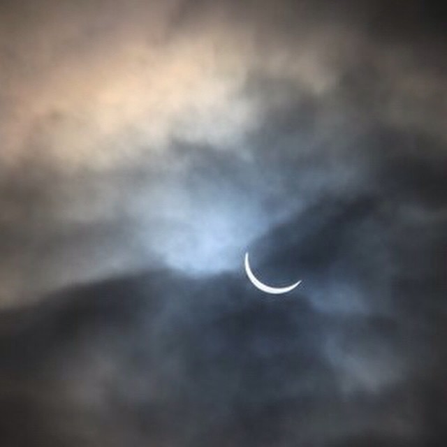 Solar eclipse -original DSLR and unedited – Lisburn, N Ireland #solareclipse – more pics on janmary.com soon
