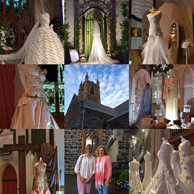 Some of the wedding dresses from Beyond the Veil exhibit celebrating the stories of women in the Bible