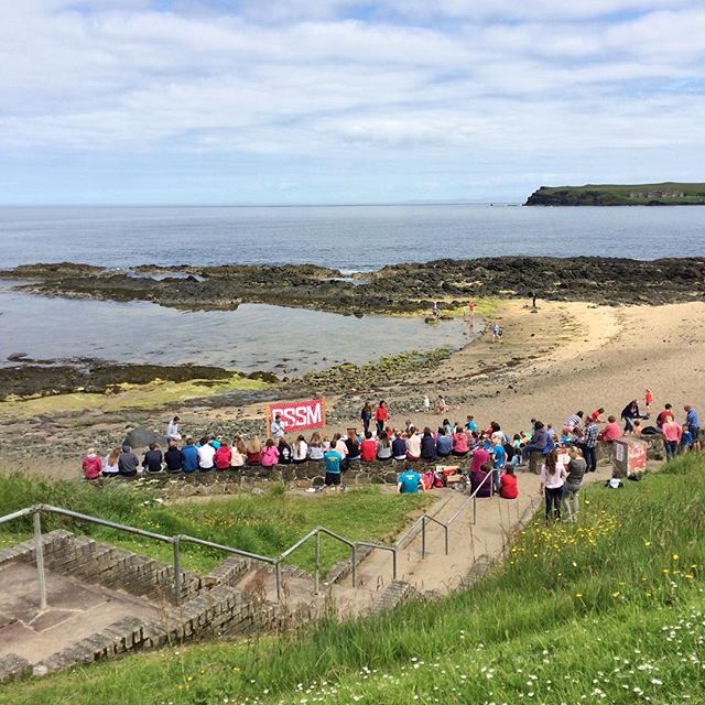 Portballintrae CSSM on the beach