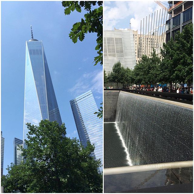 Sobering visit to 9/11 memorial and the new One World Trade Center