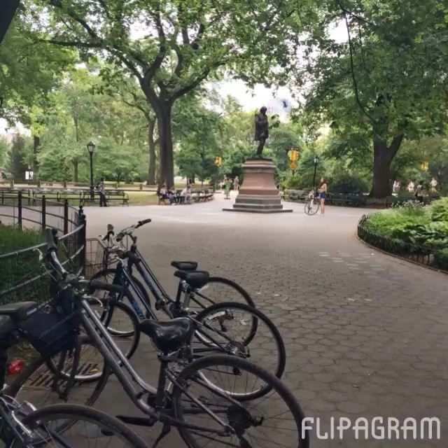 Guided bike tour of Central Park – great start to our stay in New York