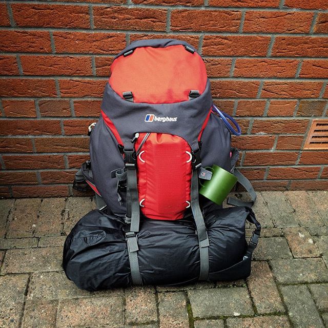 My daughter is ready for her Gold Duke of Ed expedition – 4 days in Wicklow mountains