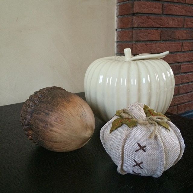 Few touches of autumn decor ….. too soon?