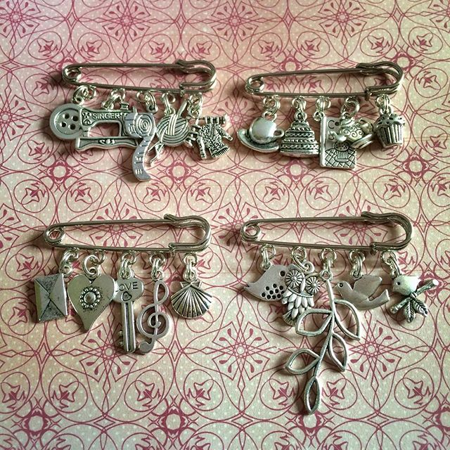 It's a brooch-making day at Janmary Designs – which one would you choose?