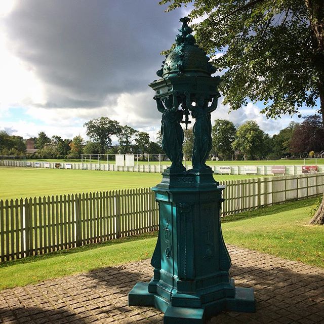 The Wallace fountain in Wallace Park Lisburn