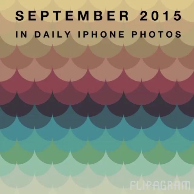 September 2015 in daily iPhone photos