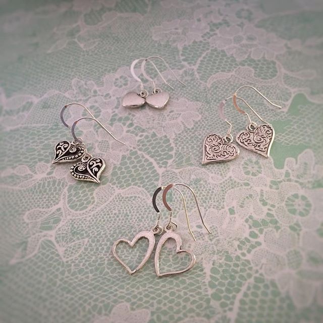 Playing with new heart earrings today for Janmary Designs – which is your favourite?