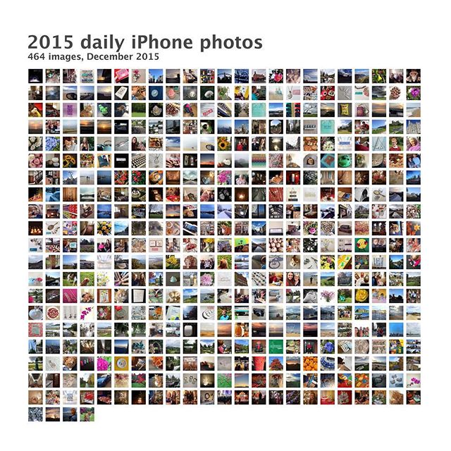 My daily iPhone photos for 2015