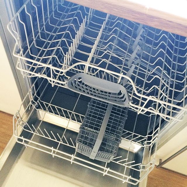 Happiness is …. a replacement functioning dishwasher!