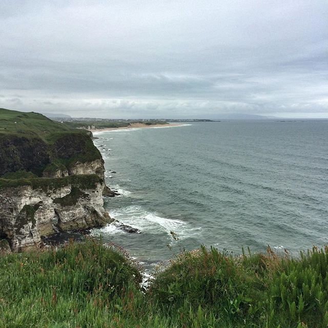 Stunning coastline even on a grey day – delivering Janmary Designs jewellery on the north coast today