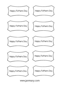 toddler fathers day tie words multiple janmary