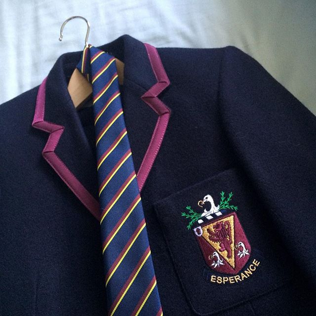 Great GCSE results for my daughter – ready for her 6th form uniform!