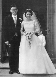 mum and dad wedding 1954