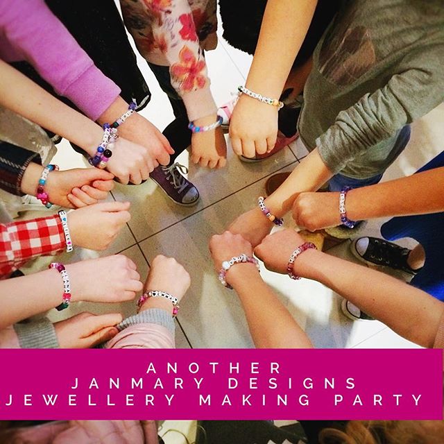 Another Janmary Designs jewellery making party today
