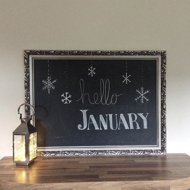 Hello January (just a wee bit late!)