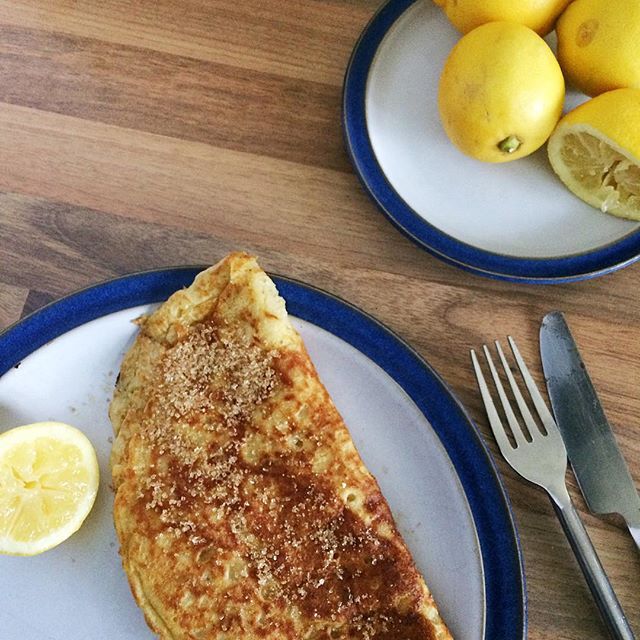 Pancake Tuesday – has to be lemon and sugar! How do you like your pancakes?