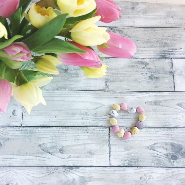 Happy Spring …. tulips,daffodils and mini eggs
