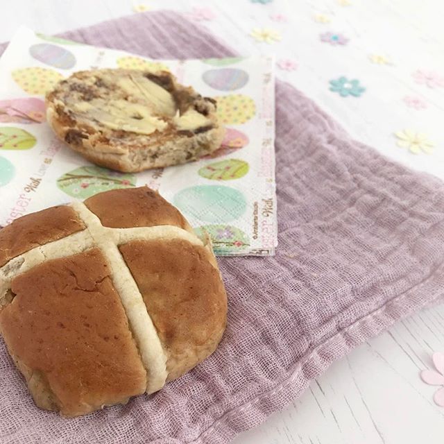 Celebrating Easter with hot cross buns